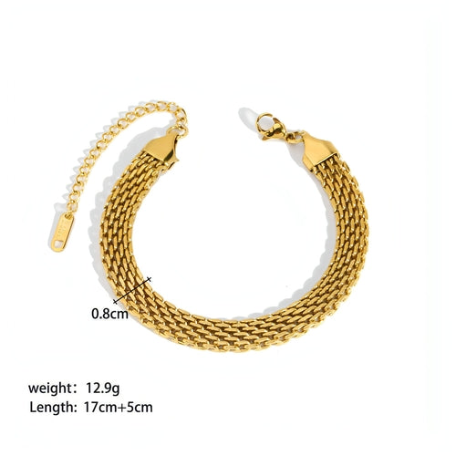 Elegant Gold-Plated Bracelet – Timeless & Stylish for Every Occasion