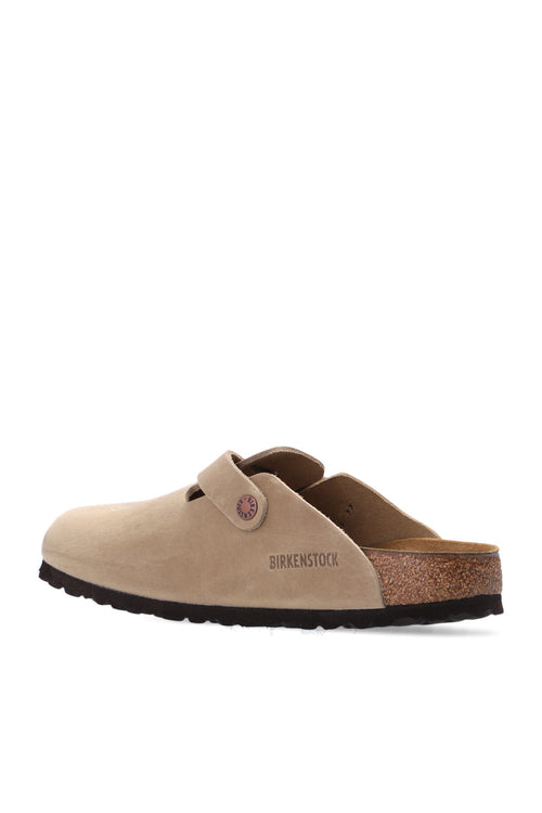 Birkenstock Boston Waxed Leather Slippers